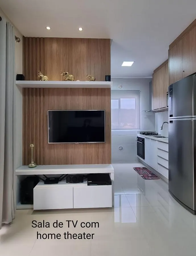 Lindo E Aconchegante Apartamento A Poucos Mts Da Praia Grande - Governador Celso Ramos Lejlighed
